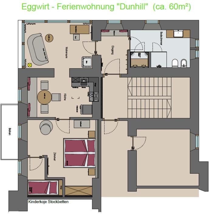 Gasthof Eggwirt Ultimo Exterior foto